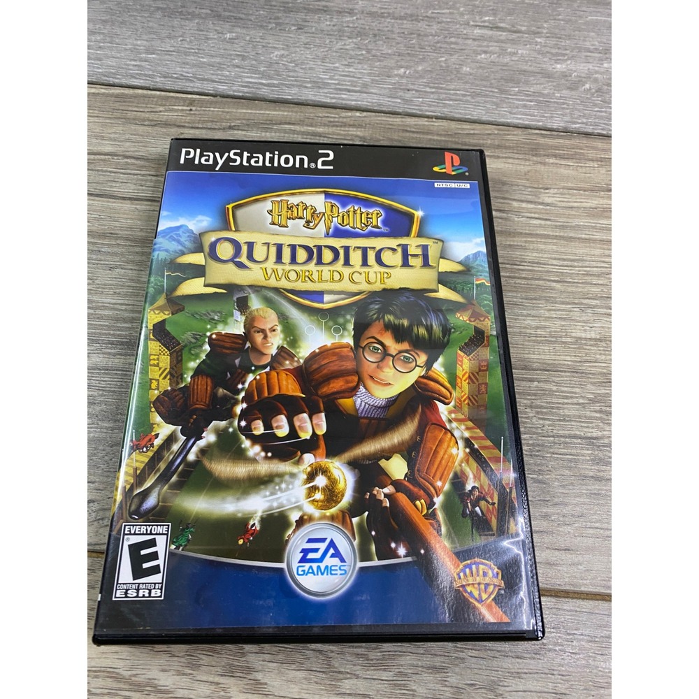 Harry Potter Quidditch World Cup PlayStation 2 PS2 CASE & MANUAL ONLY No Disc